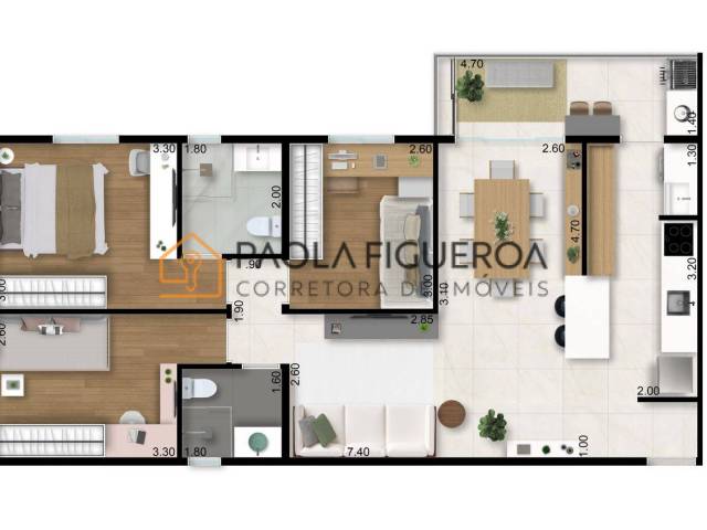 #H-AP014 - Apartamento para Venda em São José dos Campos - SP